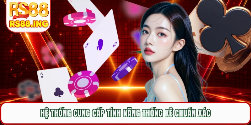 Hệ thống cung cấp tính năng thống kê chuẩn xác